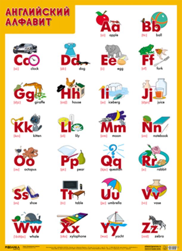 Как выучить английский алфавит с ребенком?