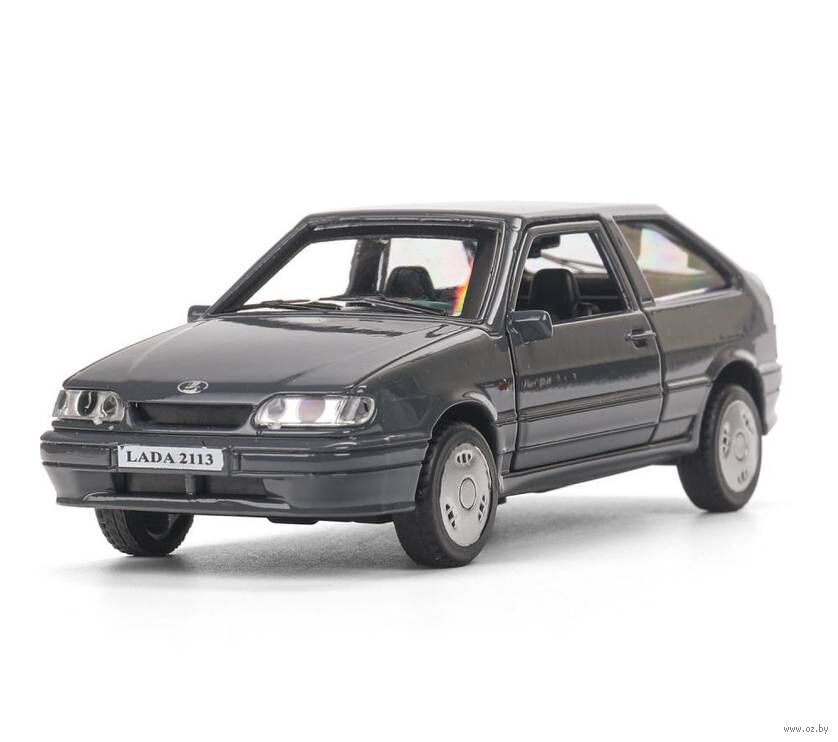 Машинка инерционная "Lada 2113 Samara" (серый)
