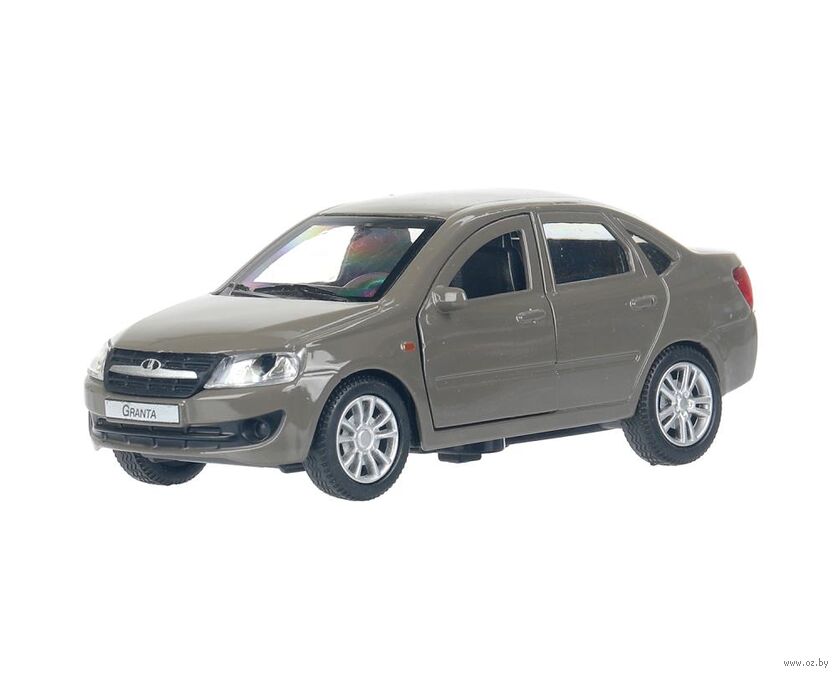 Машинка инерционная "Lada Granta" (коричневый)