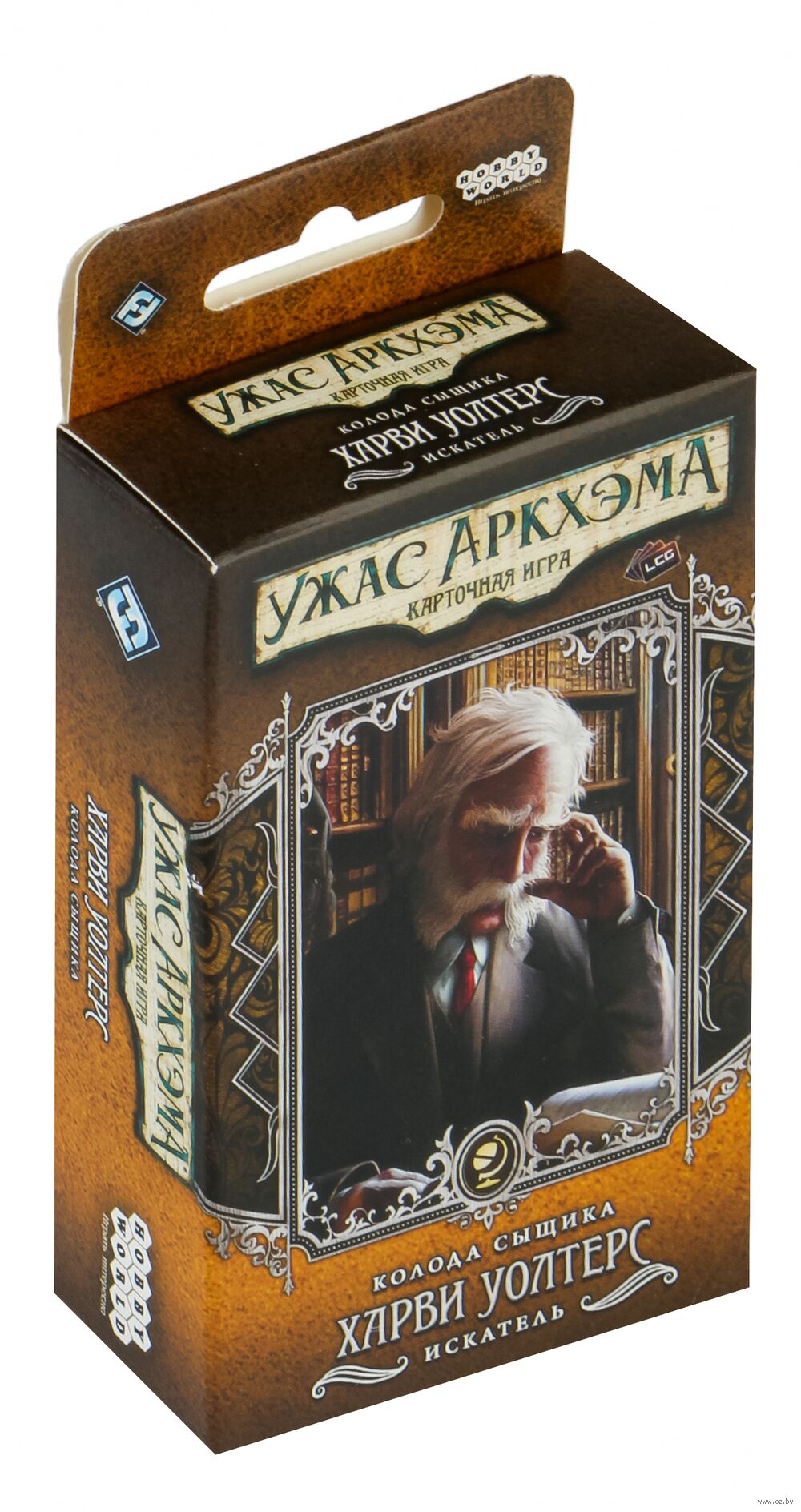 Ужас Аркхэма. Карточная игра. Колода сыщика. Харви Уолтерс (дополнение) —  настольная игра от Мир Хобби (Hobby World) : купить игру Ужас Аркхэма.  Карточная игра. Колода сыщика. Харви Уолтерс (дополнение) : в  интернет-магазине —