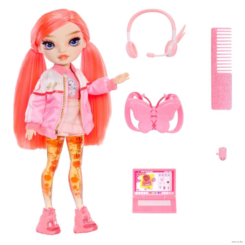 Кукла "Sparkle & Shine S2" (кораловая)