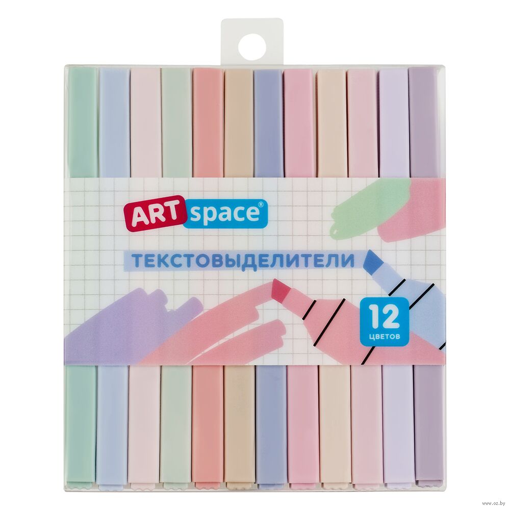 Набор текстовыделителей "Thin trace" (12 цветов)