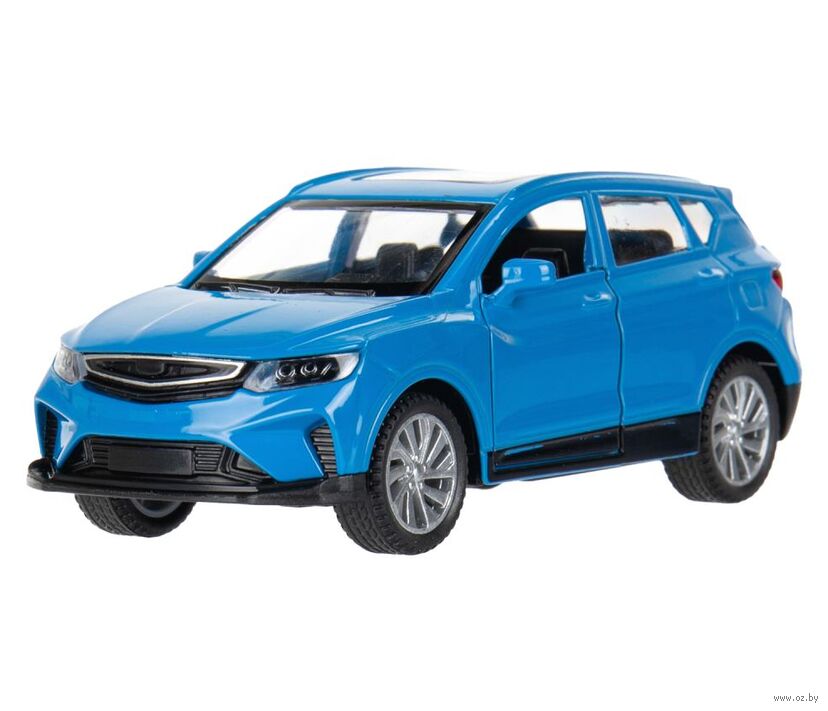 Машинка инерционная "Geely Coolray" (синий)