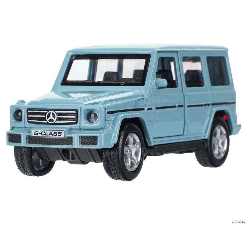 Машинка инерционная "Mercedes-Benz G-Class" (голубой)