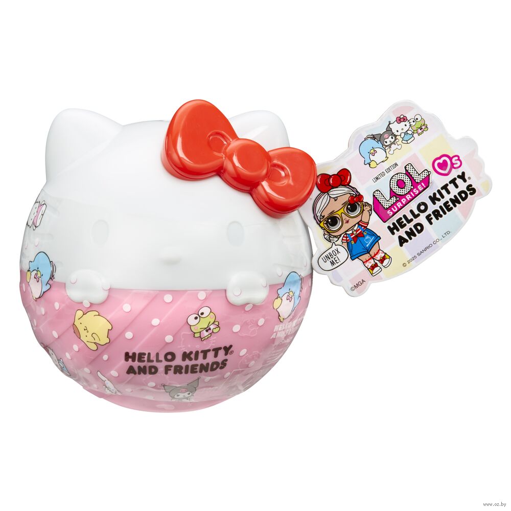 Кукла-сюрприз "L.O.L. Surprise! Hello Kitty and Friends"