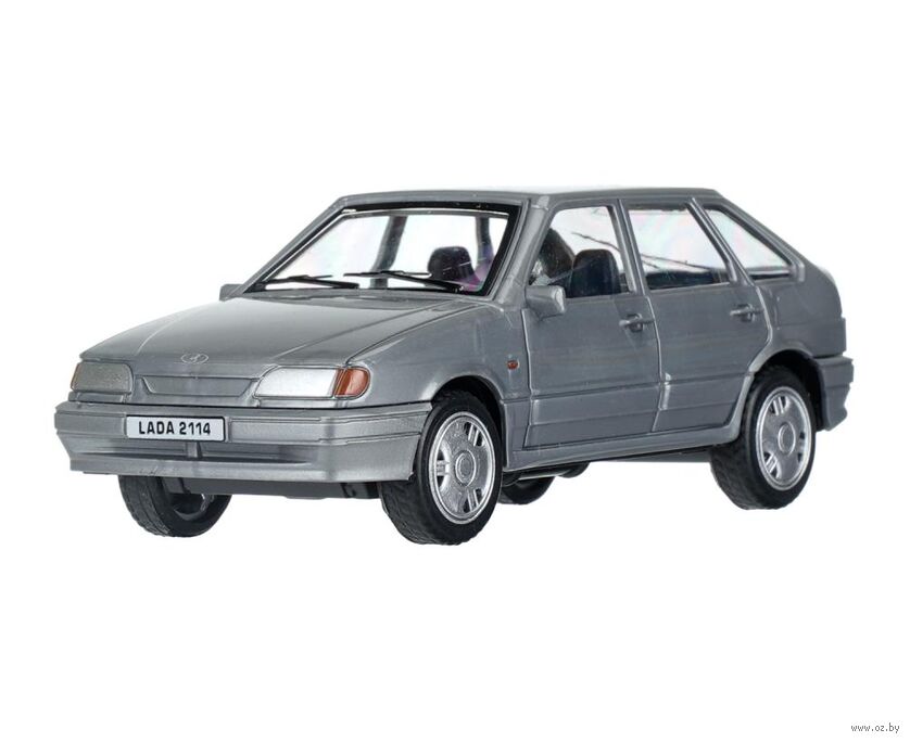 Машинка инерционная "Lada-2114 Samara" (серебристый)