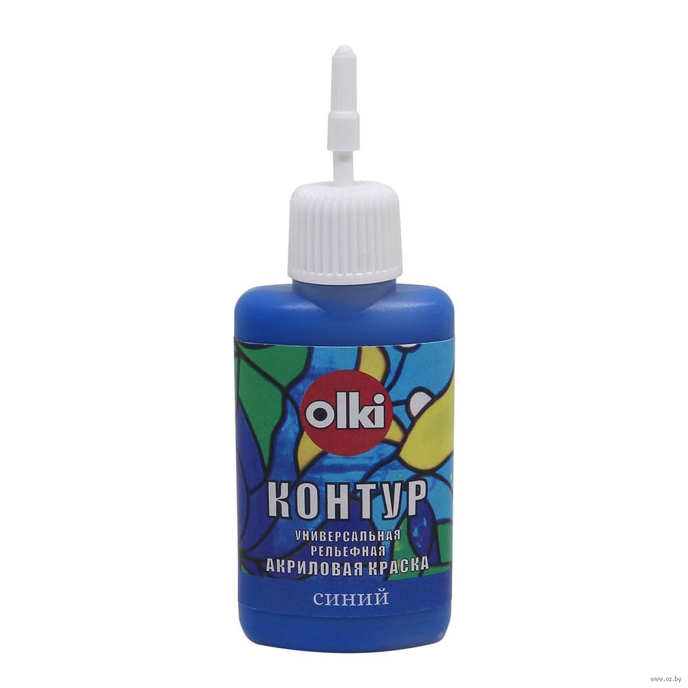 Контур акриловый "Olki" (синий; 20 мл)