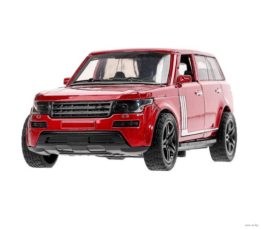 Машинка инерционная "Range Rover IV" (красная)