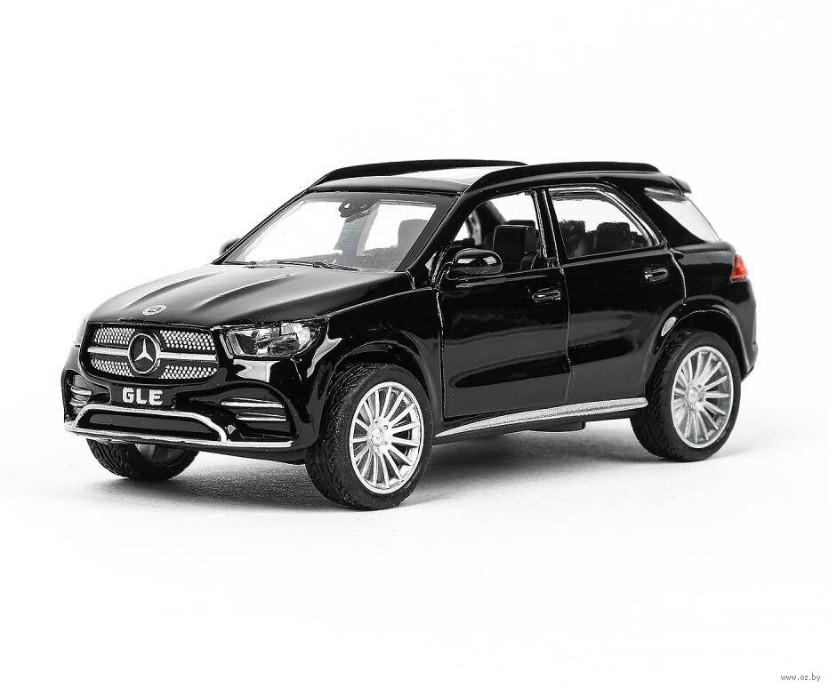 Машинка инерционная "Mercedes G-class" (черная)