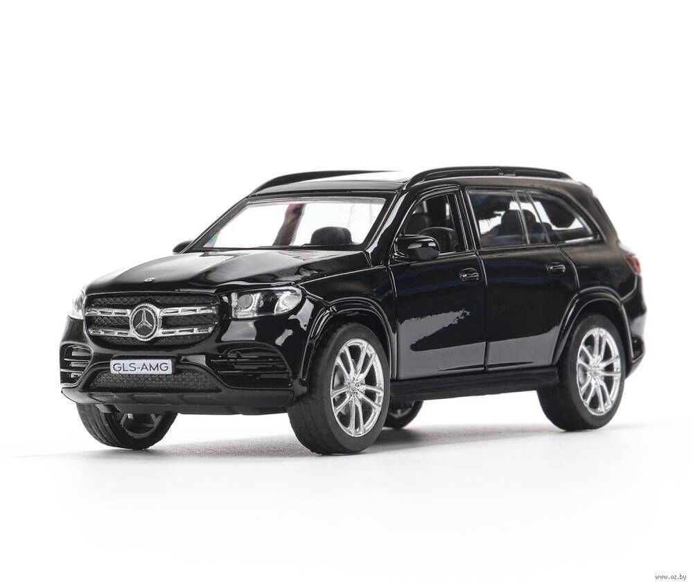 Машинка инерционная "Mercedes-Benz GLS Class AMG" (черная)