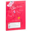 Тетрадь для записи иностранных слов. Розовые кеды — фото, картинка — 2