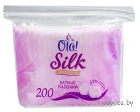 Ватные палочки "OLA! Silk Sense" (пакет; 200 шт)