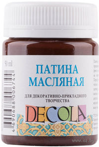 Патина масляная "Decola" (красная; 50 мл)