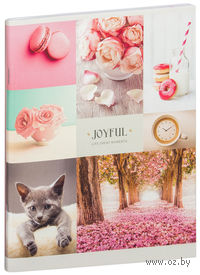 Тетрадь в линейку "Joyful. Great Moments" (80 листов)