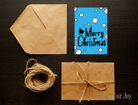 Открытка "Merry Christmas" (art. 27)