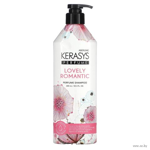 Шампунь для волос "Lovely & Romantic Perfumed Shampoo" (600 мл) — фото, картинка