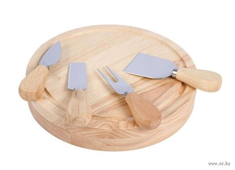 Набор для резки сыра "Рокфор" (4 предмета) — фото, картинка