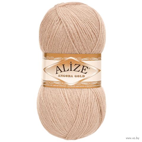 Пряжа "Angora Gold №541" (100 г; 550 м; норка) — фото, картинка