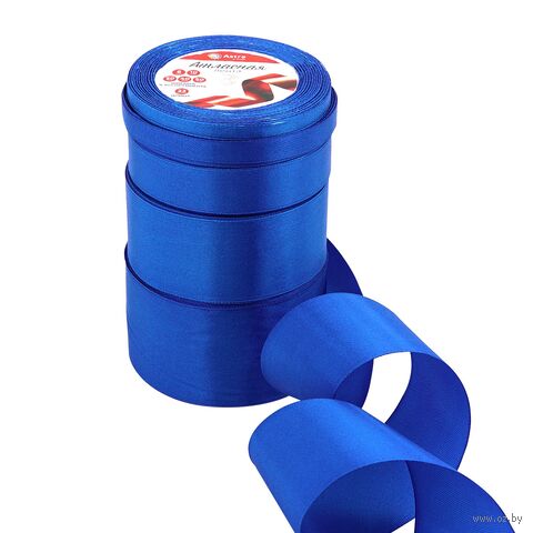 Набор декоративных лент (23 м; синий; 5 размеров) — фото, картинка