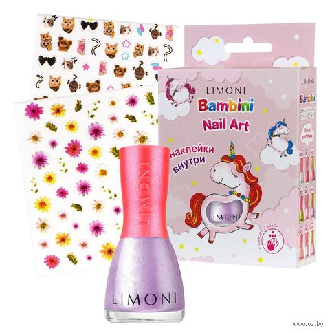 Набор для маникюра детский "Bambini Nail Art №30" — фото, картинка