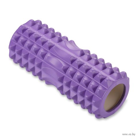 Ролик массажный IN267 (33х14 см; фиолетовый) — фото, картинка