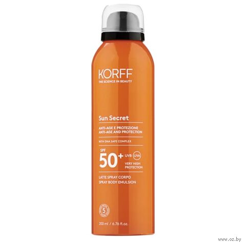 Эмульсия-спрей солнцезащитный для тела "Sun Secret" SPF 50+ (200 мл) — фото, картинка