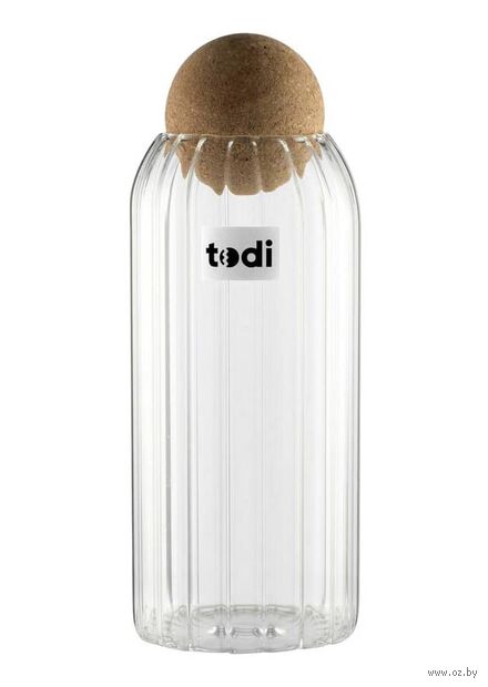 Банка для сыпучих продуктов "Todi LCSC136" (1,3 л) — фото, картинка
