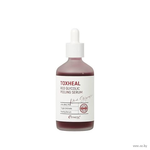 Сыворотка-пилинг для лица "Toxheal Red Glycolic Peeling Serum" (100 мл) — фото, картинка