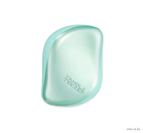 Расчёска для волос "Tangle Teezer. Compact Styler Frosted Teal Chrome" — фото, картинка