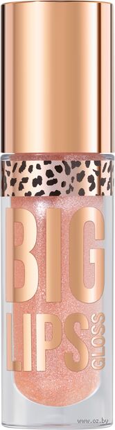 Блеск для губ "Big Lips" тон: 04, always sparkling — фото, картинка