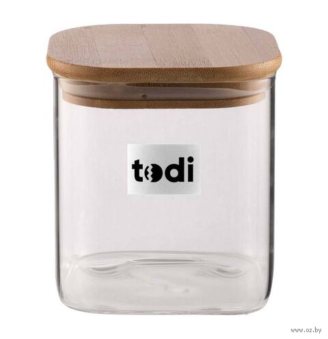Банка для сыпучих продуктов "Todi LCSC2110" (800 мл) — фото, картинка