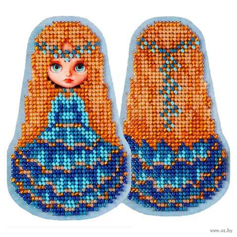 Набор для вышивания бисером "Принцесса Эльза" (70х110 мм) — фото, картинка