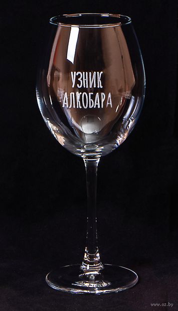 Бокал для вина "Узник алкобара" (550 мл) — фото, картинка