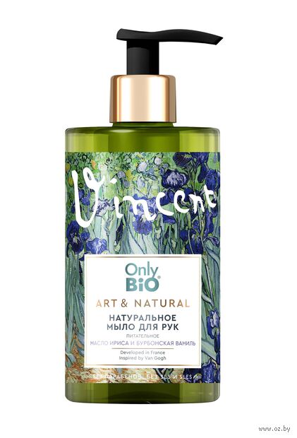 Жидкое мыло "Питательное. Масло ириса и бурбонская ваниль" (420 мл) — фото, картинка