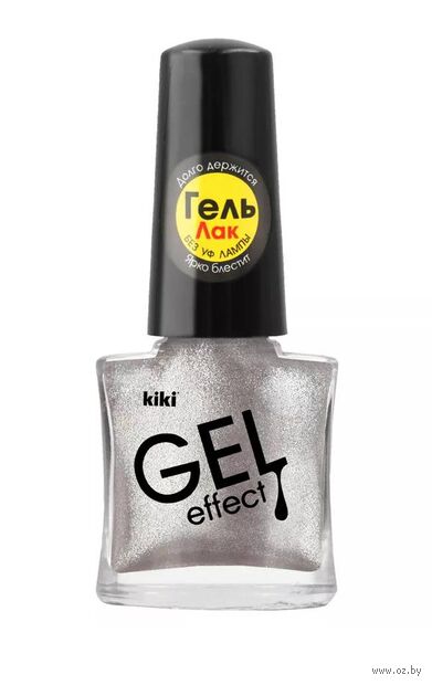 Лак для ногтей "Gel Effect" тон: 083, жемчужный с блестками — фото, картинка