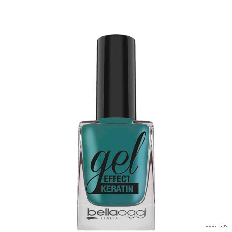 Лак для ногтей "Gel Effect Keratin" тон: 531, gel greenery — фото, картинка