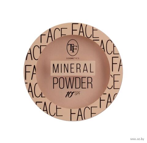 Компактная пудра для лица минеральная "Mineral Powder" SPF10 тон: 11, светлый беж — фото, картинка