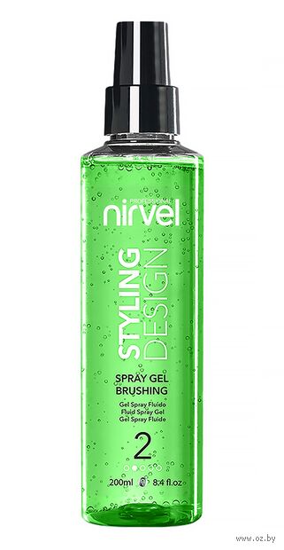 Спрей-гель для укладки волос "Spray Gel Brushing" средней фиксации (200 мл) — фото, картинка