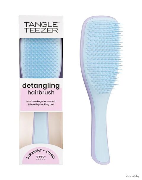 Расческа для волос "The Ultimate (Wet) Detangler Lilac Cloud&Blue" — фото, картинка
