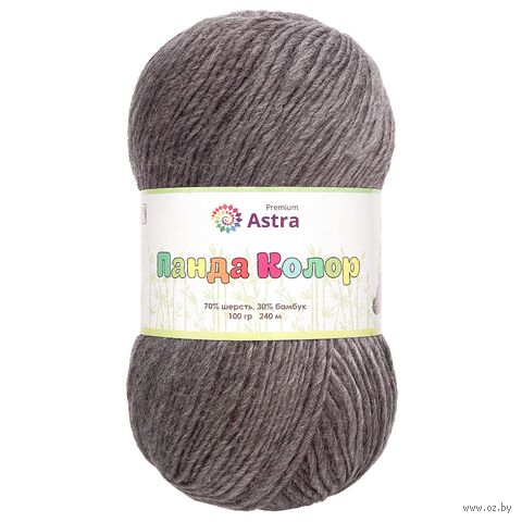 Пряжа "Панда Колор №04" (100 г; 240 м; секционный) — фото, картинка