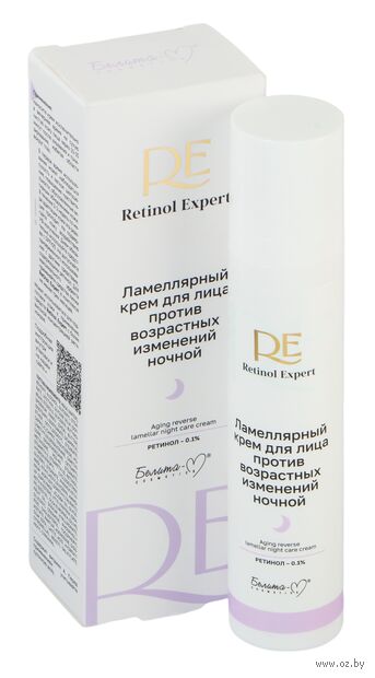 Ночной крем для лица "Ламеллярный. Против возрастных изменений" (50 г) — фото, картинка