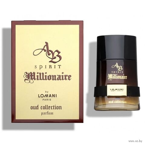 Туалетная вода мужская "Spirit Millionaire Oud Collection" (100 мл) — фото, картинка
