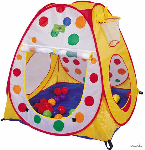 Детская игровая палатка "Радужная" — фото, картинка