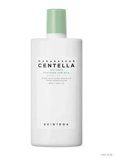 Солнцезащитное молочко для лица "Madagascar Centella Tea-Trica" (50 мл) — фото, картинка