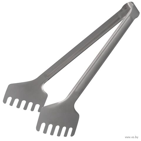 Щипцы кухонные металлические "Для спагетти и пасты" (290 мм) — фото, картинка