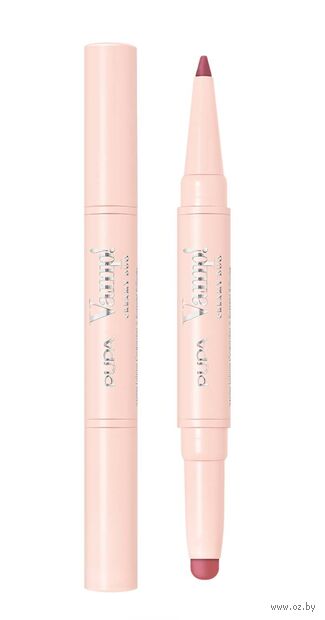 Помада-карандаш для губ "Vamp! Cremy Duo" тон: 008, vintage rose — фото, картинка