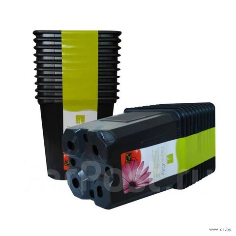 Набор горшков для рассады (7х7х6,5 см; 10 шт.) — фото, картинка