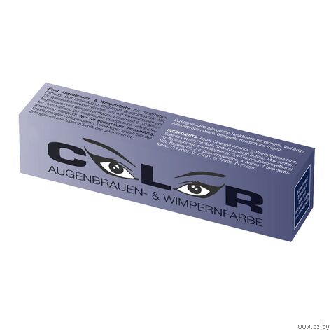 Краска для бровей и ресниц "Color " тон: иссиня-черный — фото, картинка