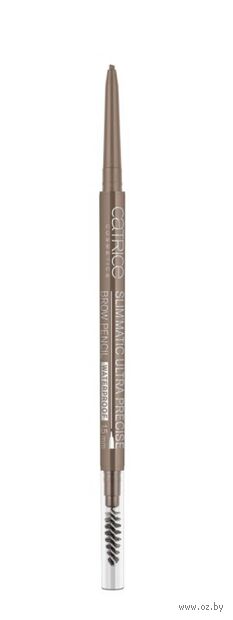 Карандаш для бровей "Slim Matic Ultra Precise" тон: 030, тёмно-коричневый — фото, картинка