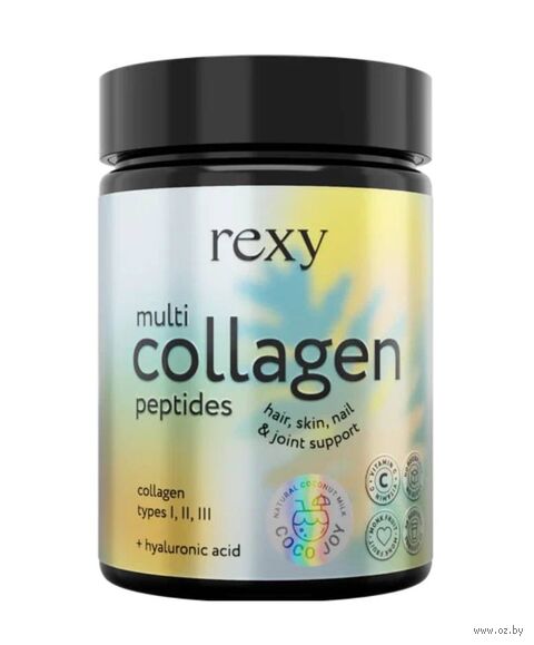 Биологически активная добавка "Мультиколлаген пептидный с витамином С" (180 г; кокосовый) — фото, картинка